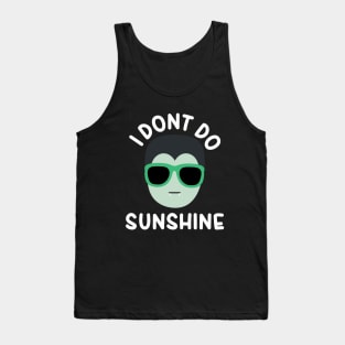 I dont do sunshine - Funny Vampire Tank Top